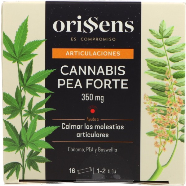 Orissens Cannabis PEA Forte 350 mg 16 Sticks x 2,5 g